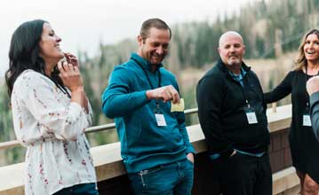friends laughing